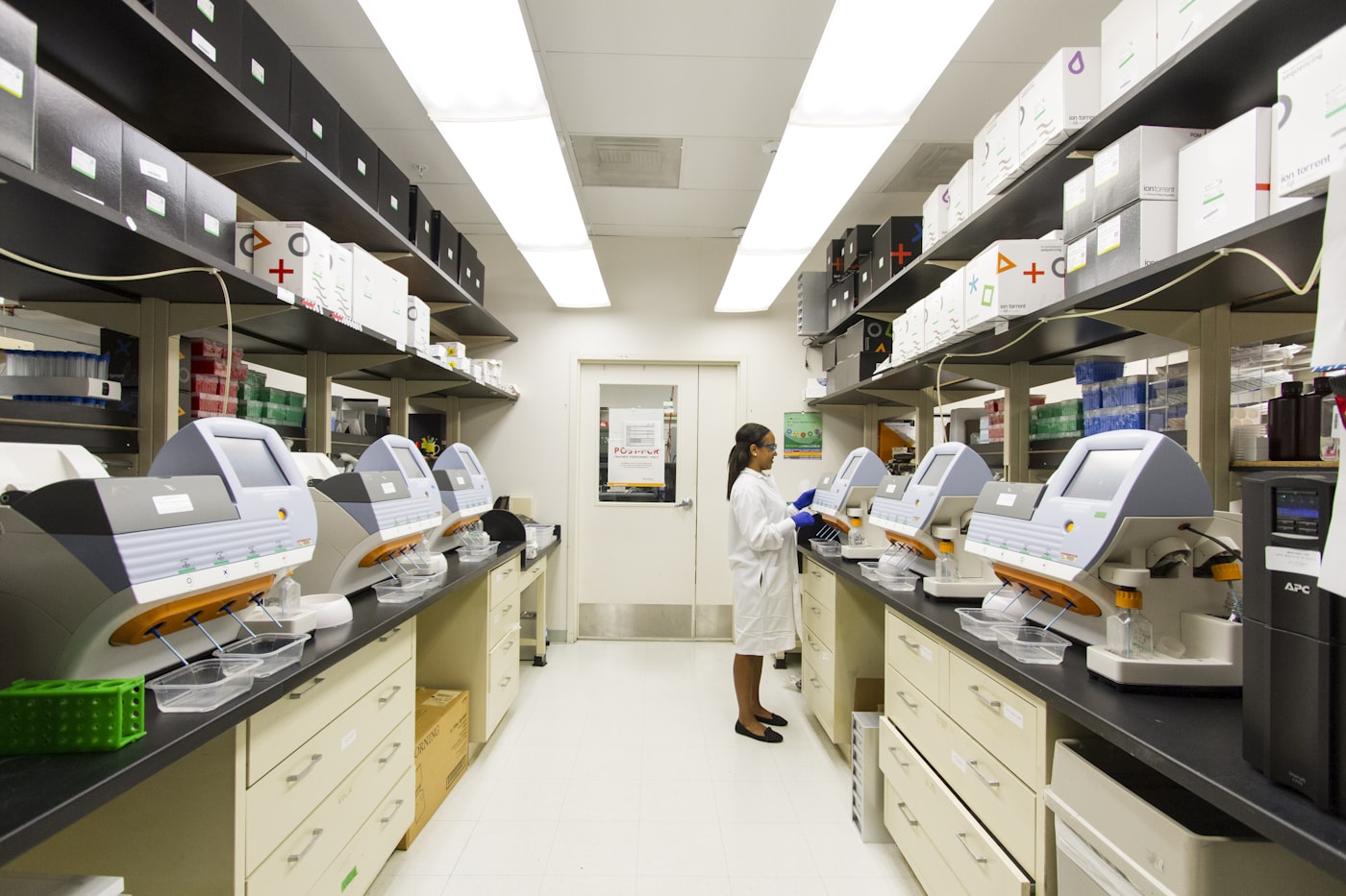 Healthcare professional reviewing quality systems